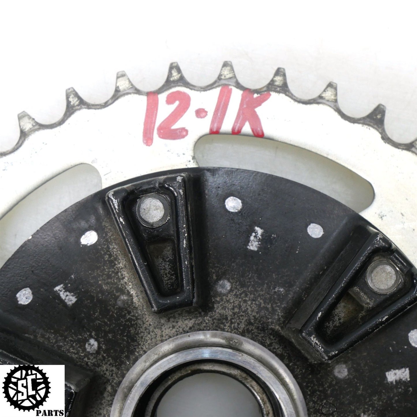 2012 SUZUKI GSXR 1000 REAR SPROCKET HUB S60