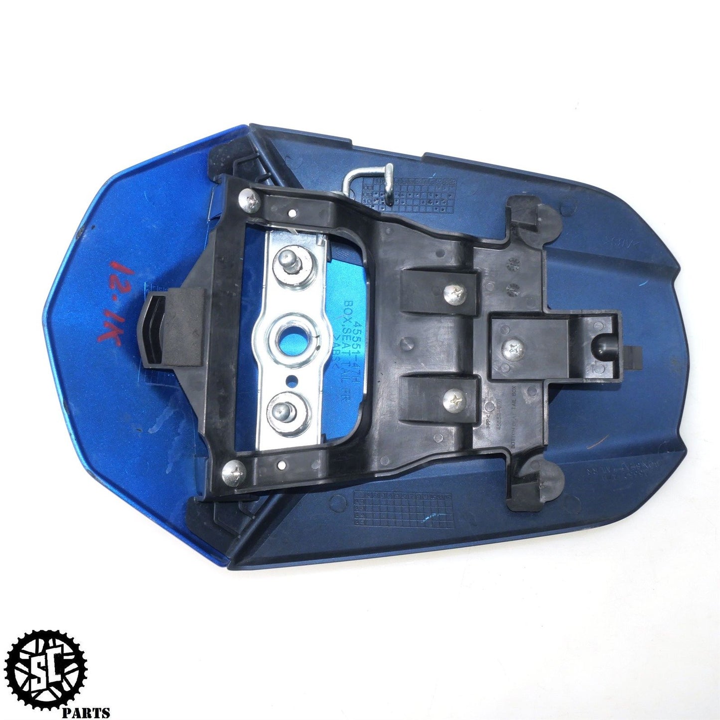 2012 SUZUKI GSXR 1000 REAR PASSENGER SOLO SEAT COWL FAIRING COVER 45551-47H S60