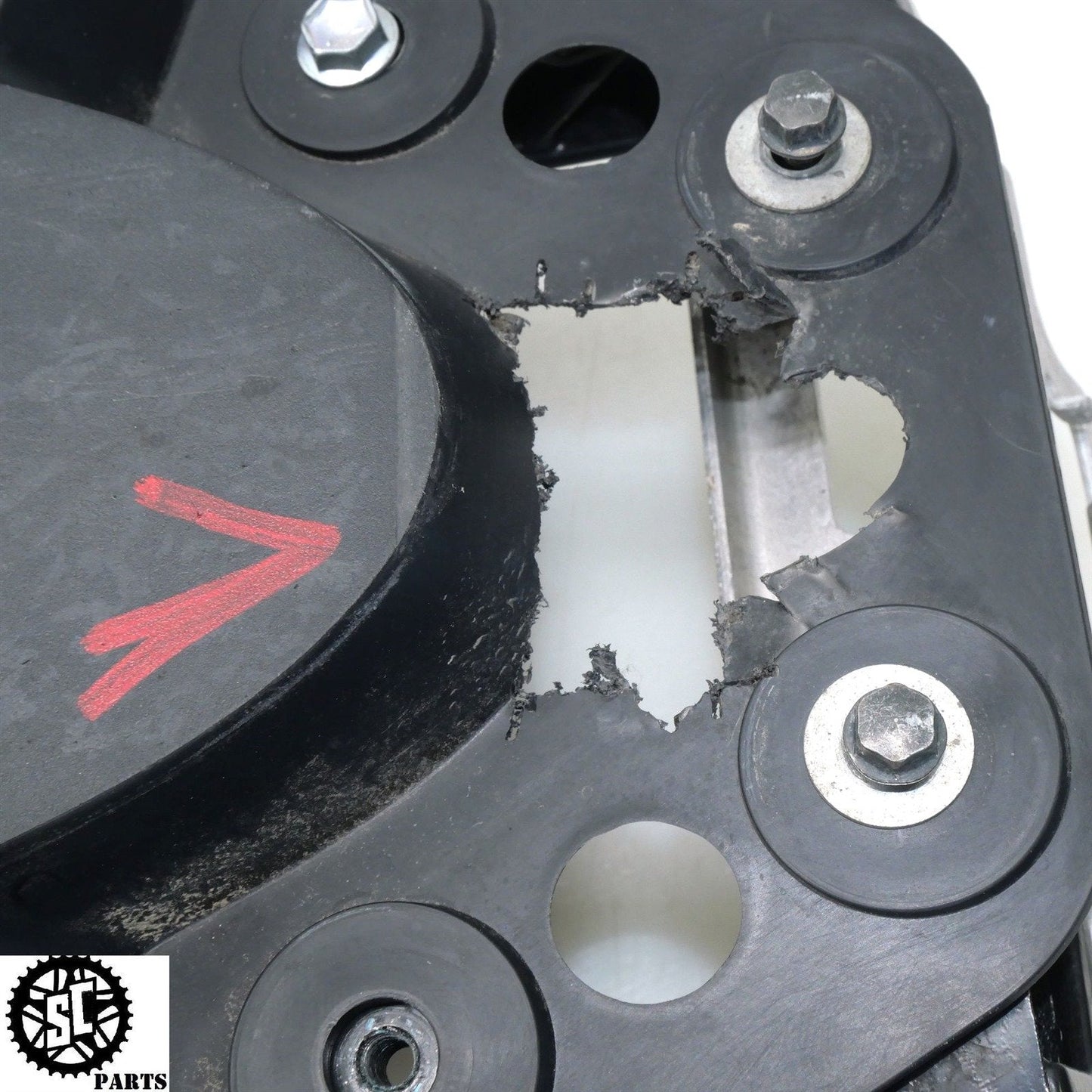 2012 SUZUKI GSXR 1000 REAR SUBFRAME BACK FRAME S60