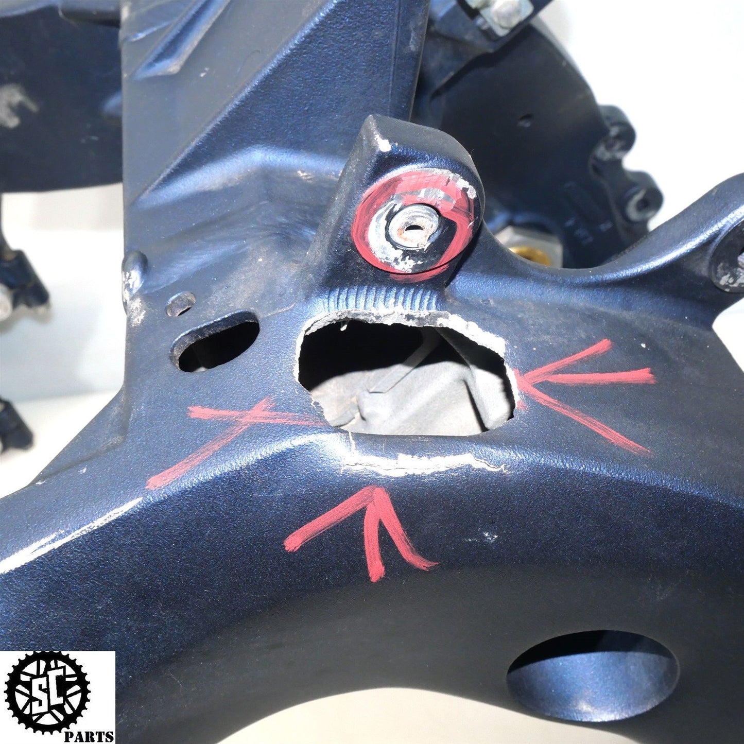 2012 SUZUKI GSXR 1000 FRAME CHASSIS *S* S60