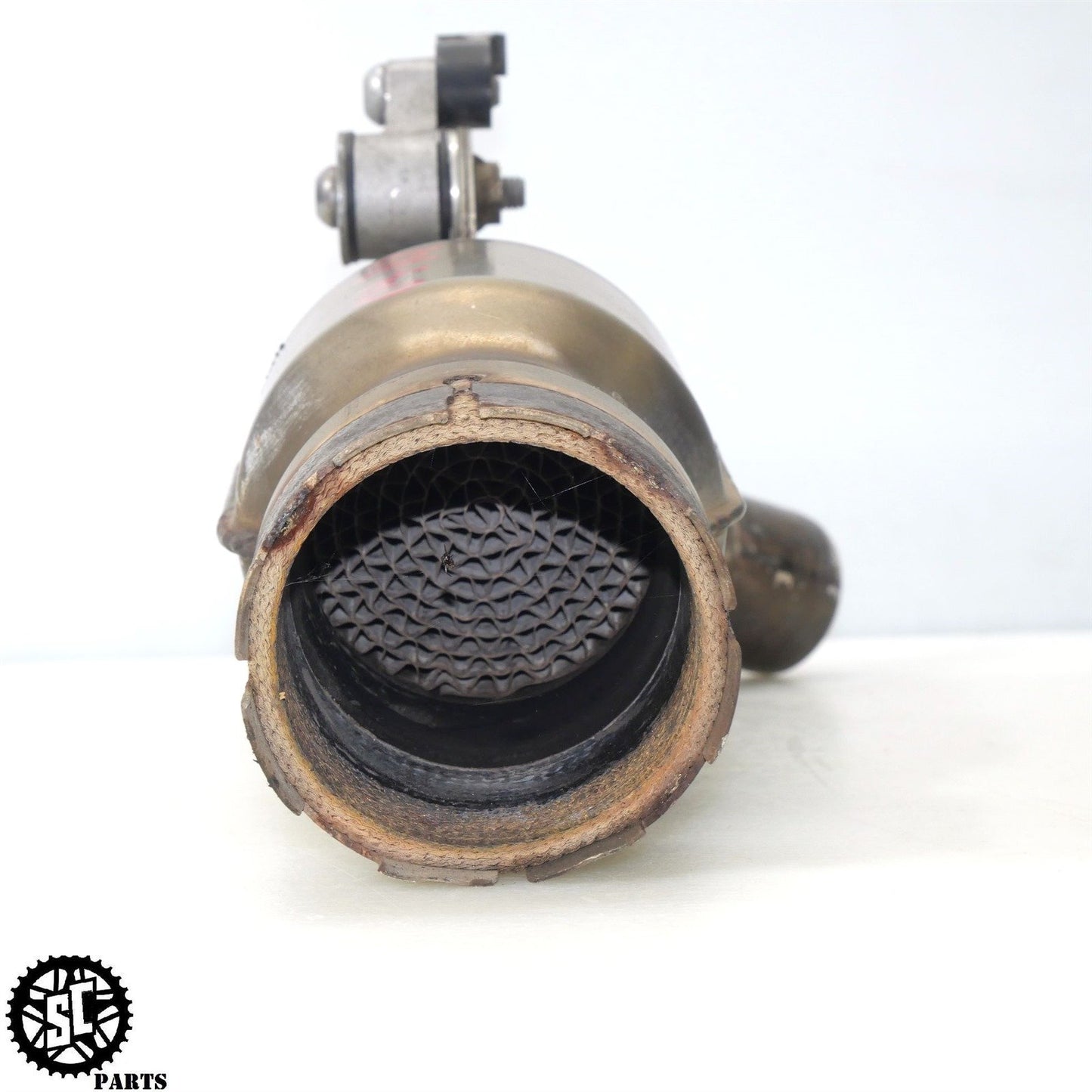 2004 05 06 YAMAHA YZF R1 EXHAUST CATALYST MID Y PIPE Y02