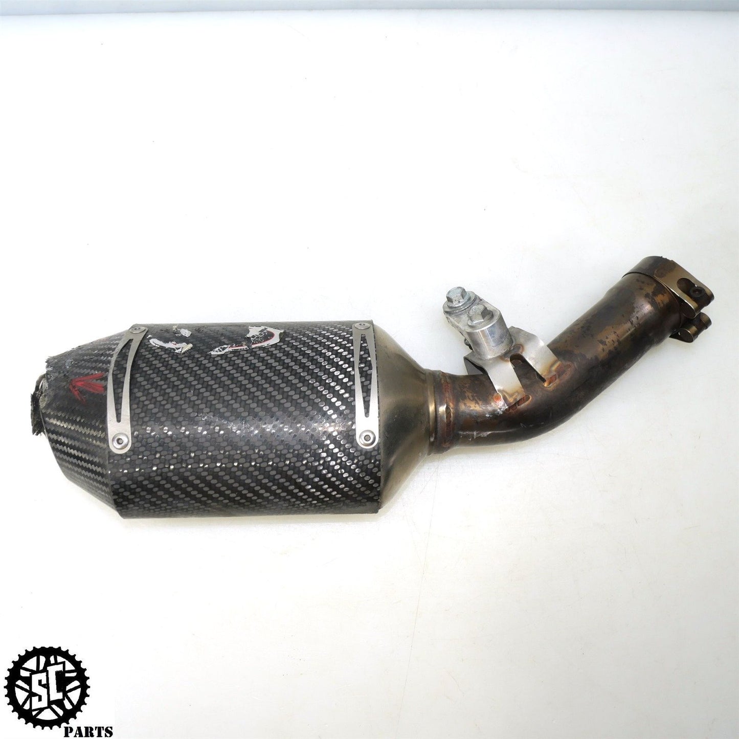 2007 SUZUKI GSXR 600 M4 SLIP ON EXHAUST PIPE S67