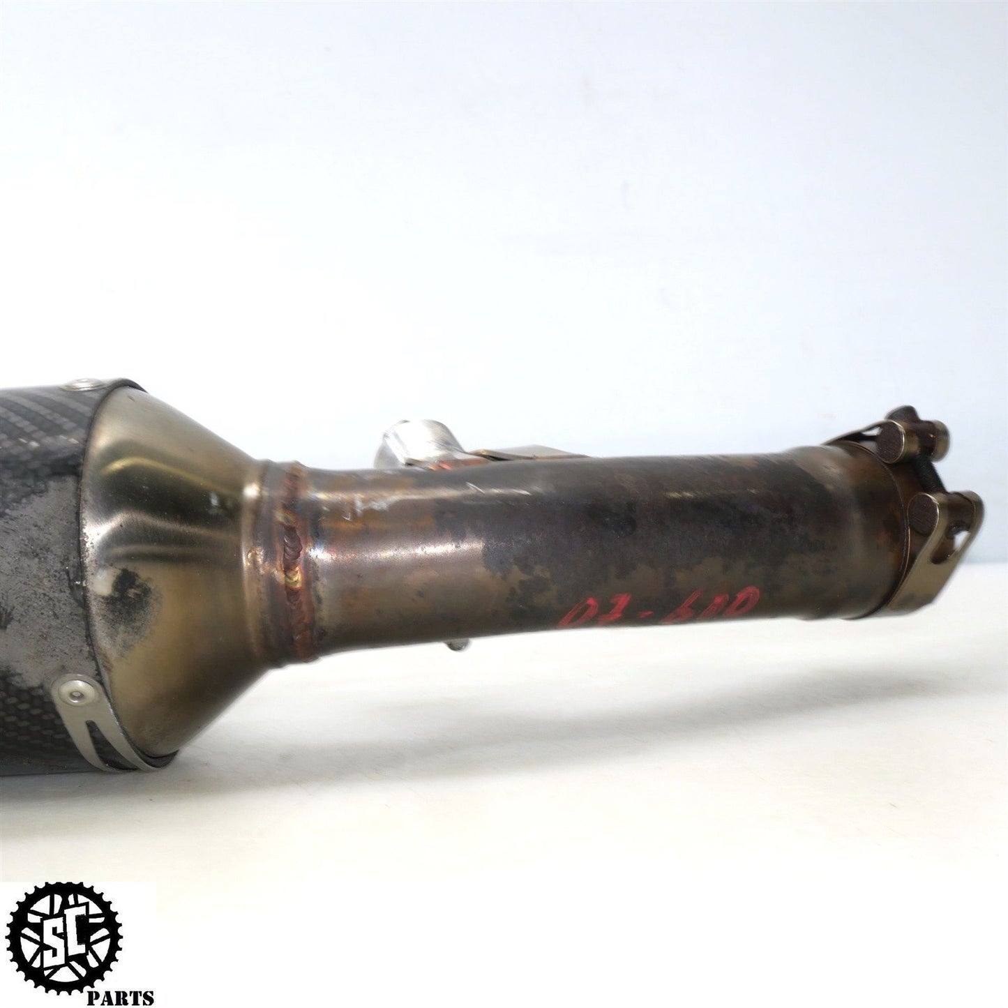 2007 SUZUKI GSXR 600 M4 SLIP ON EXHAUST PIPE S67