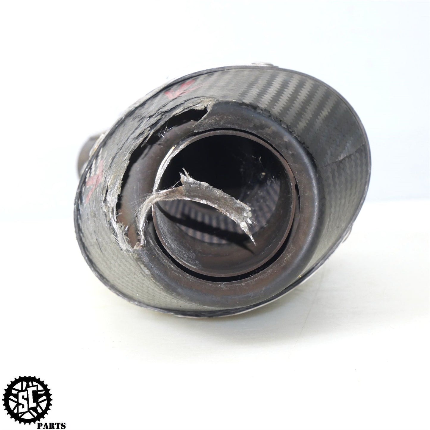 2007 SUZUKI GSXR 600 M4 SLIP ON EXHAUST PIPE S67