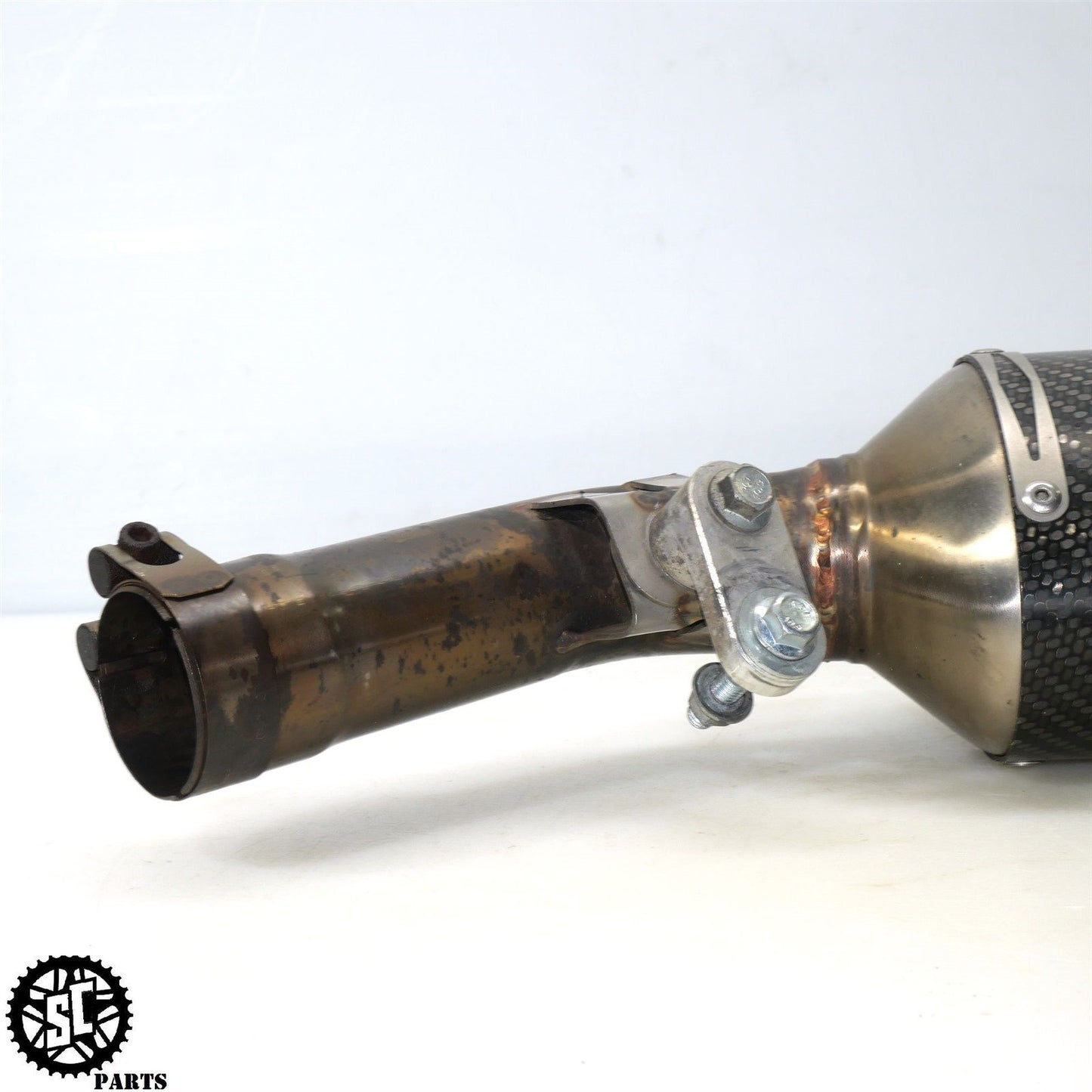 2007 SUZUKI GSXR 600 M4 SLIP ON EXHAUST PIPE S67