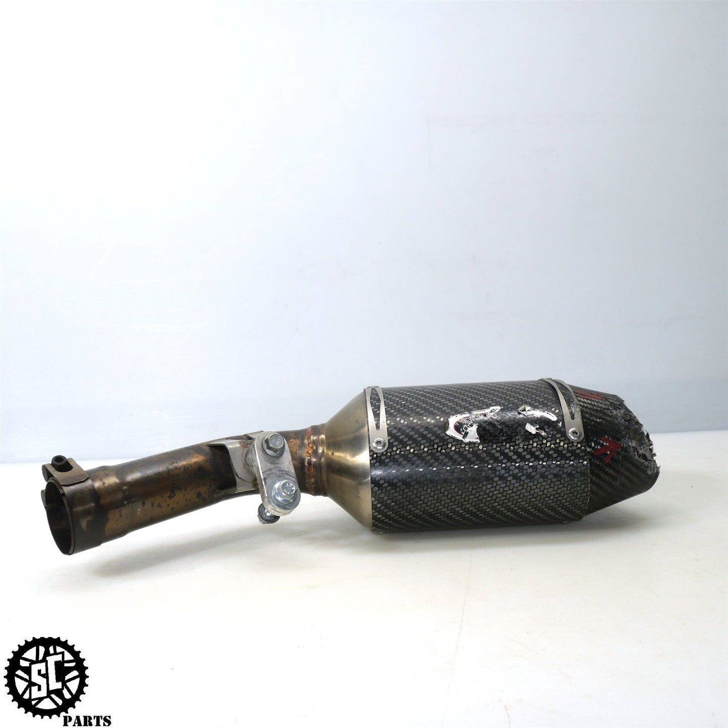 2007 SUZUKI GSXR 600 M4 SLIP ON EXHAUST PIPE S67