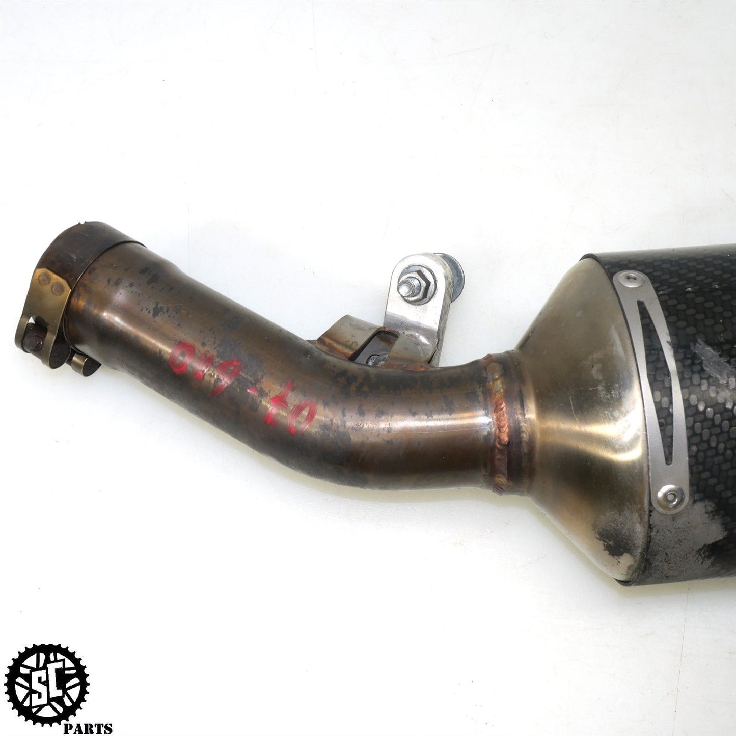 2007 SUZUKI GSXR 600 M4 SLIP ON EXHAUST PIPE S67