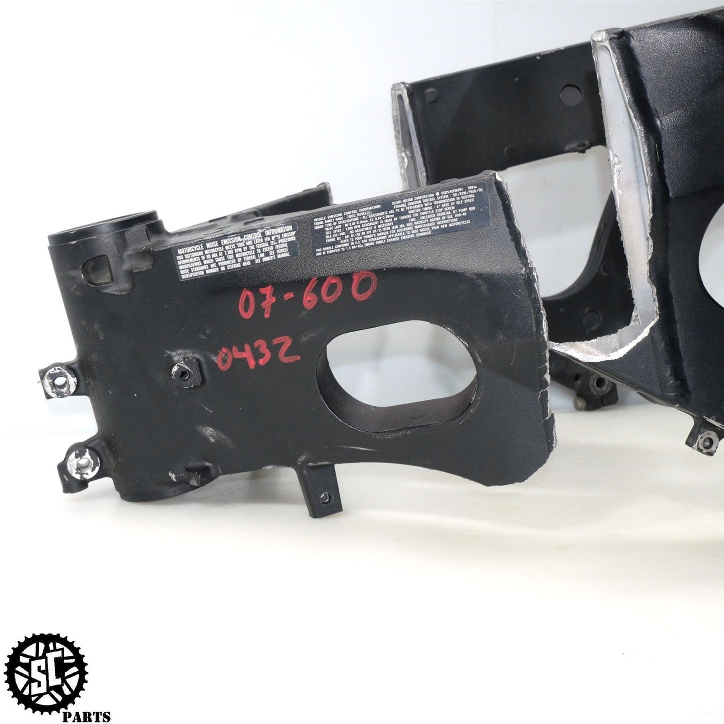 2007 SUZUKI GSXR 600 FRAME CHASSIS NR BOS S67