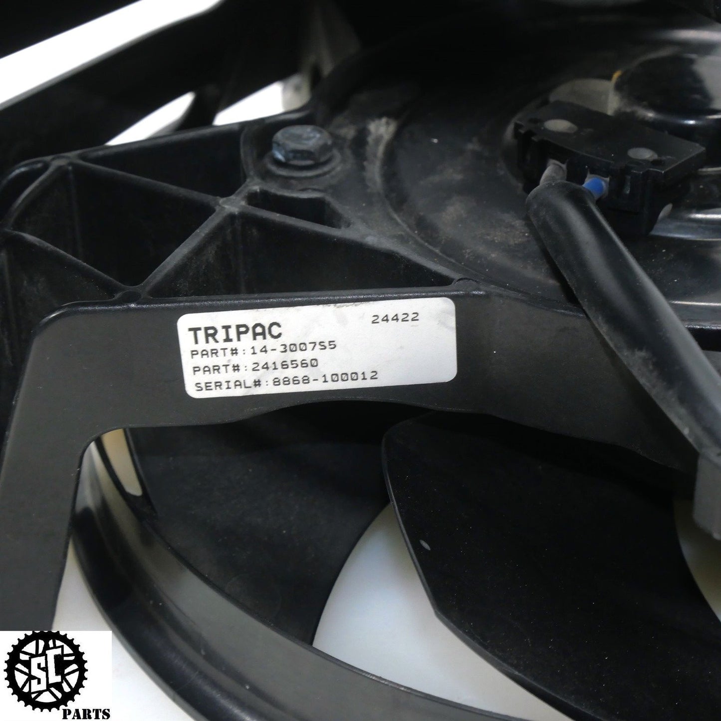 2023 20-24 INDIAN CHALLENGER RADIATOR COOLING FAN 2416560 220973 HD54
