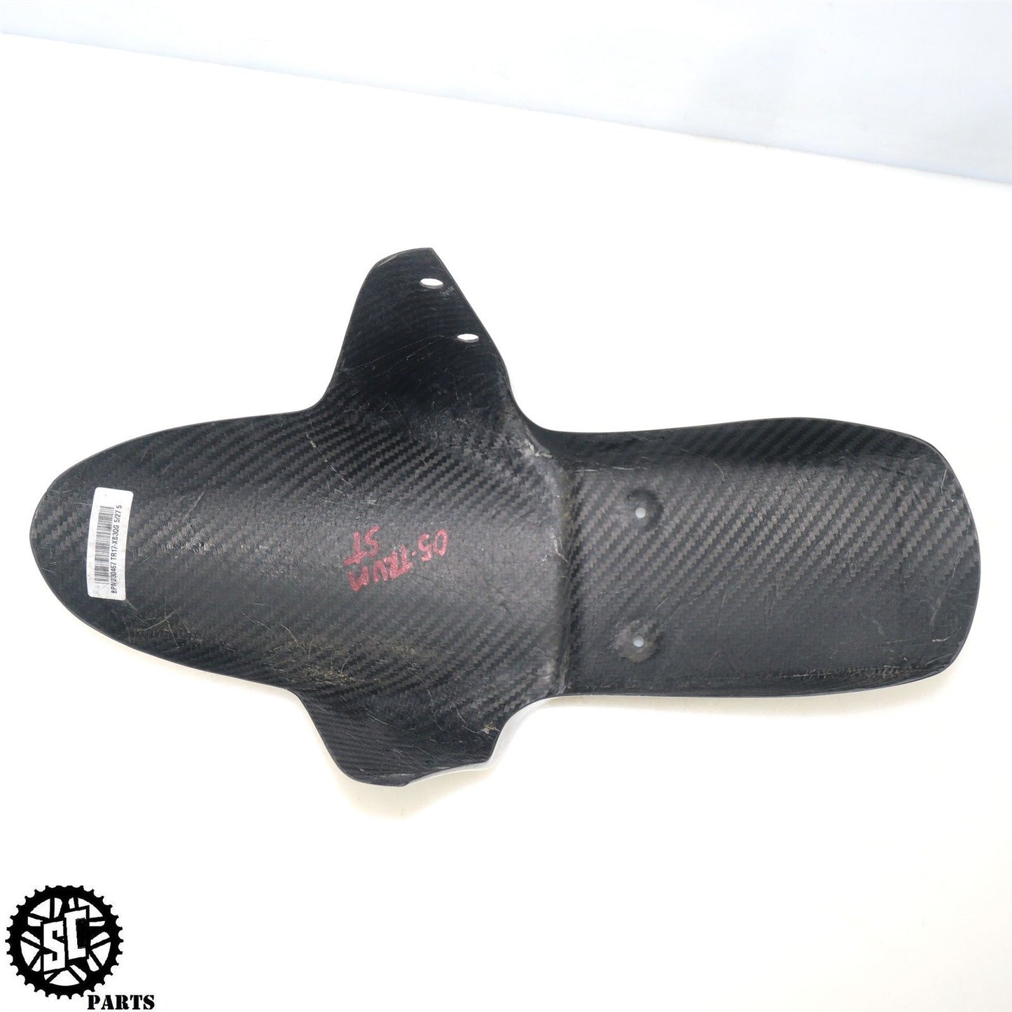 2005-2007 TRIUMPH SPEED TRIPLE 1050 CARBON FIBER FRONT FENDER TR17-XB3QC T33