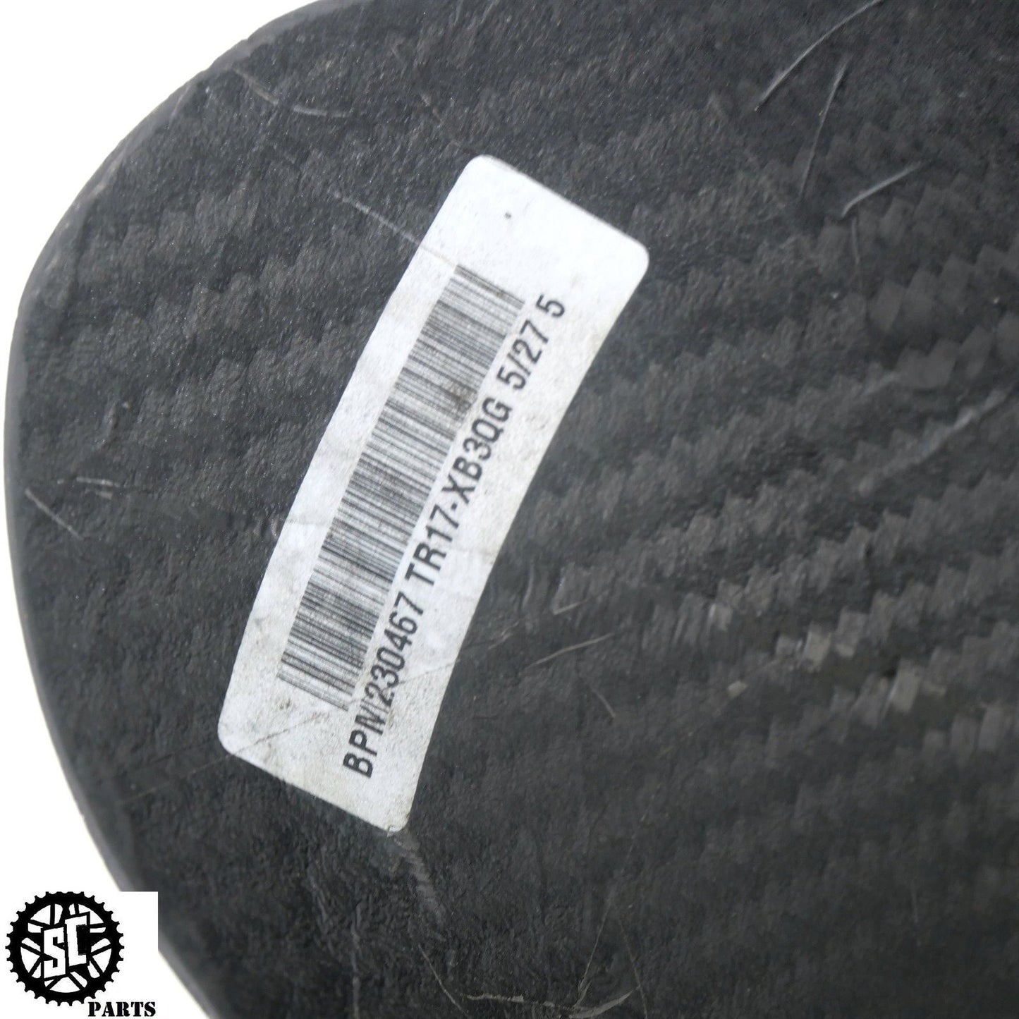 2005-2007 TRIUMPH SPEED TRIPLE 1050 CARBON FIBER FRONT FENDER TR17-XB3QC T33