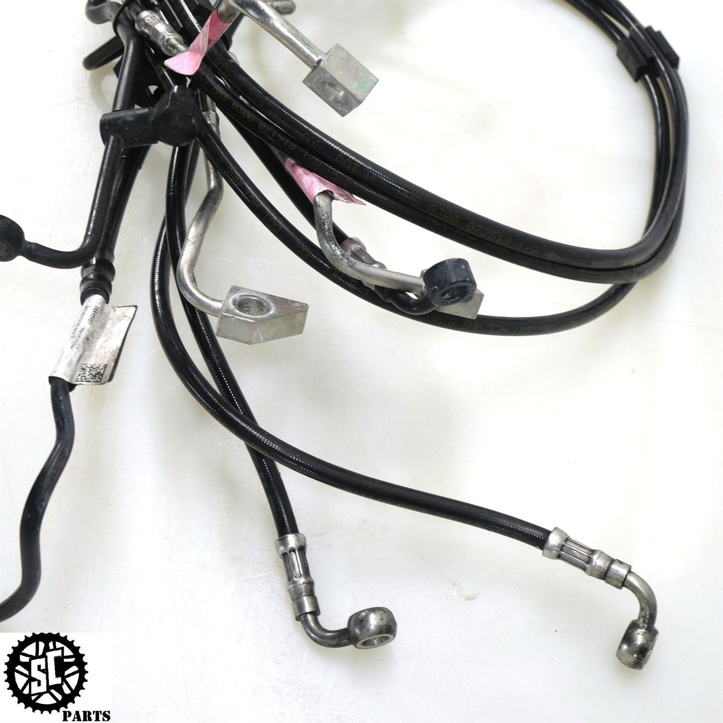 2019 HARLEY DAVIDSON ROAD GLIDE FRONT REAR ABS BRAKE LINES 1600179BB HD56