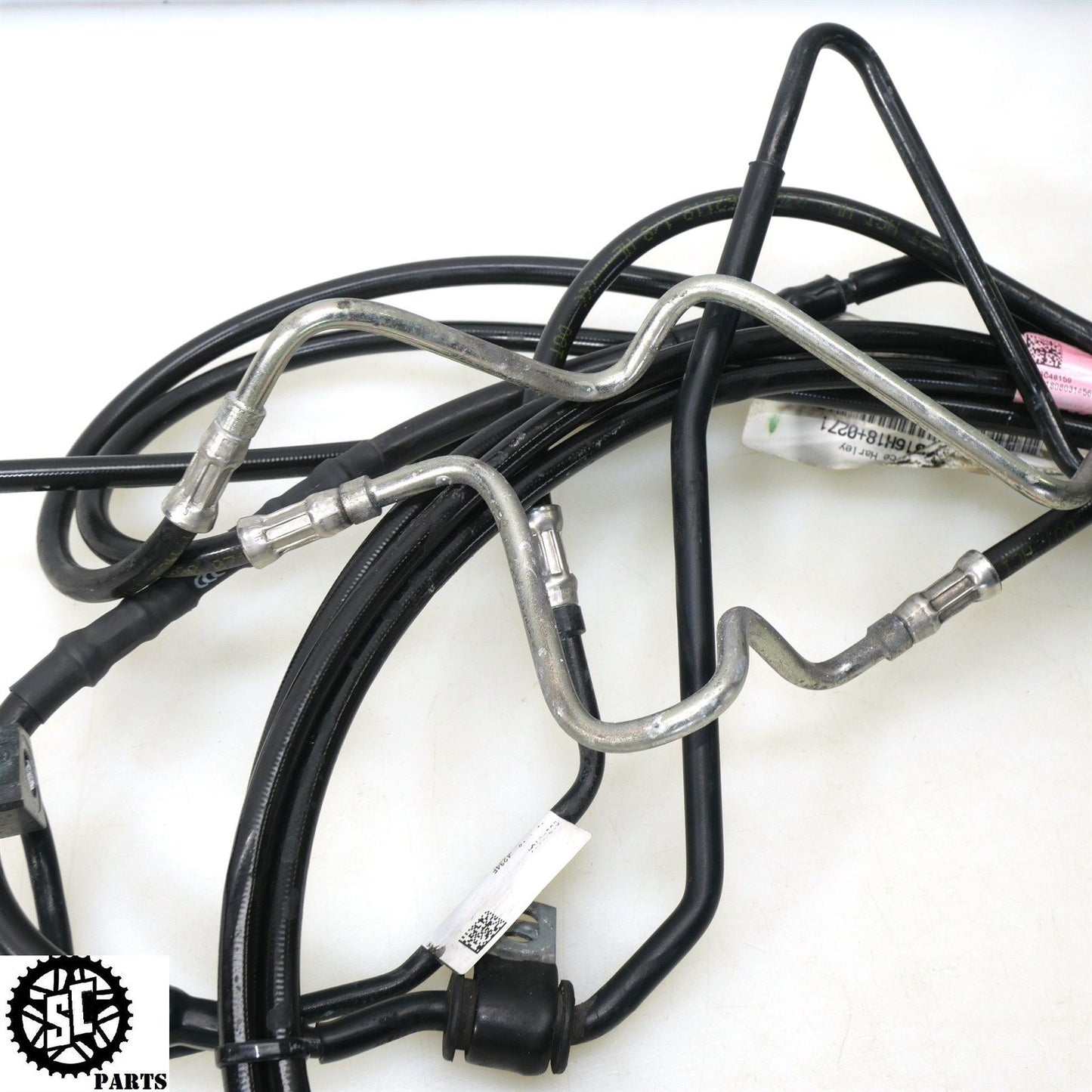 2019 HARLEY DAVIDSON ROAD GLIDE FRONT REAR ABS BRAKE LINES 1600179BB HD56