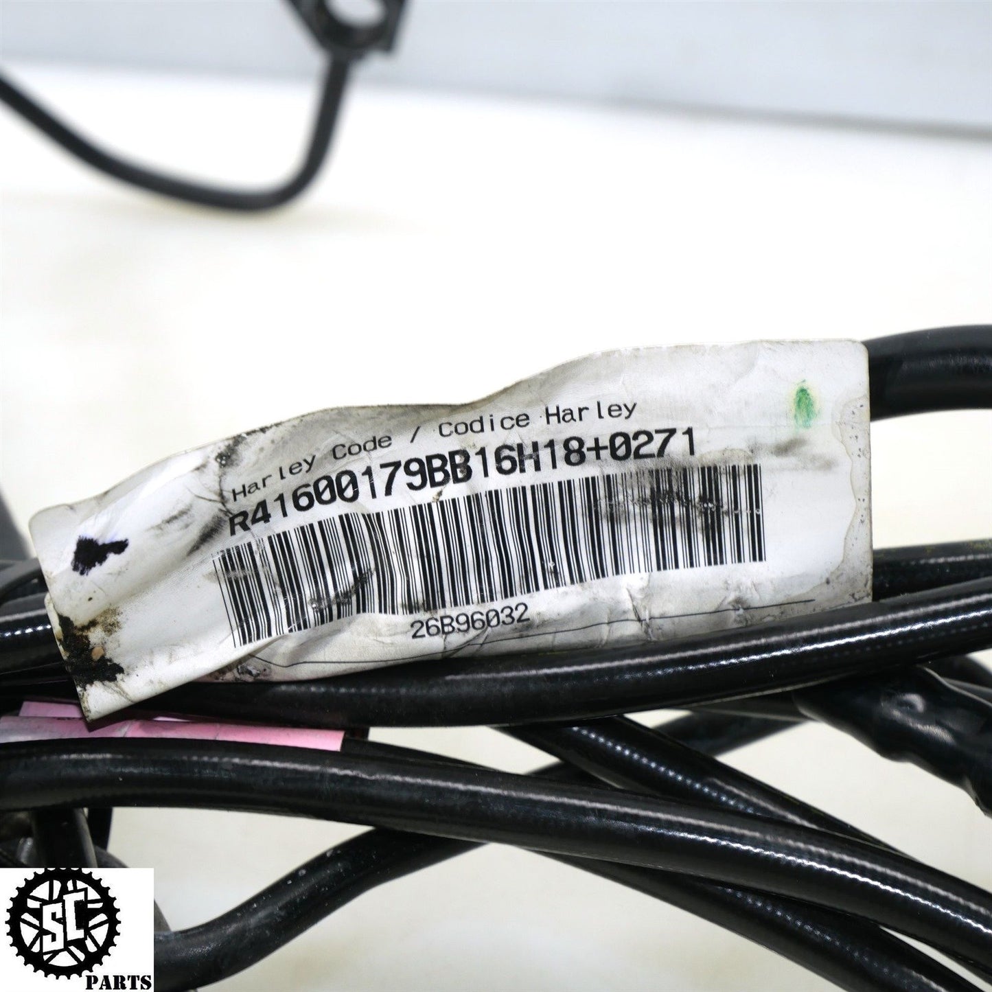 2019 HARLEY DAVIDSON ROAD GLIDE FRONT REAR ABS BRAKE LINES 1600179BB HD56