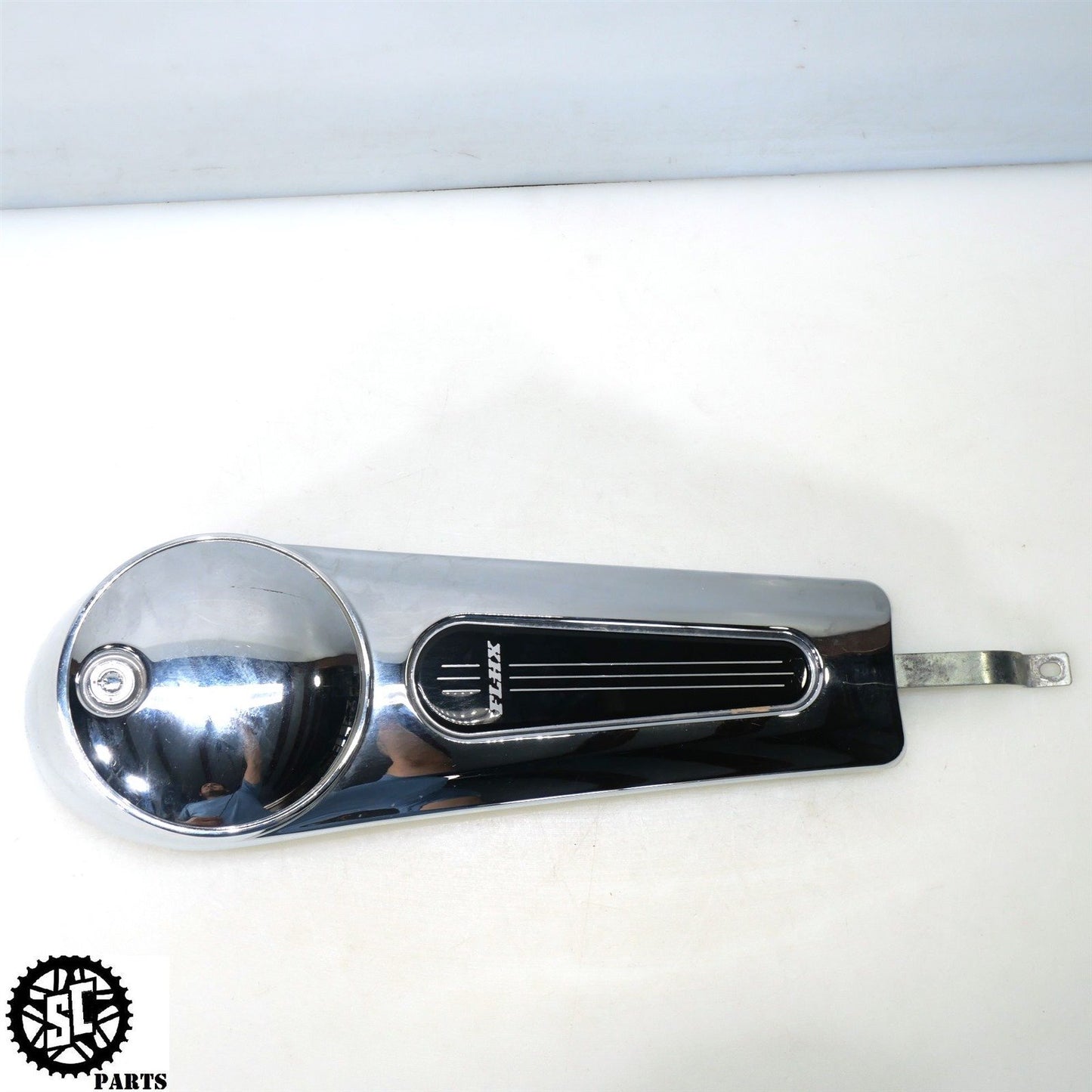 2008 HARLEY DAVIDSON STREET GLIDE GAS TANK CONSOLE COVER CHROME 69214-08 HD57