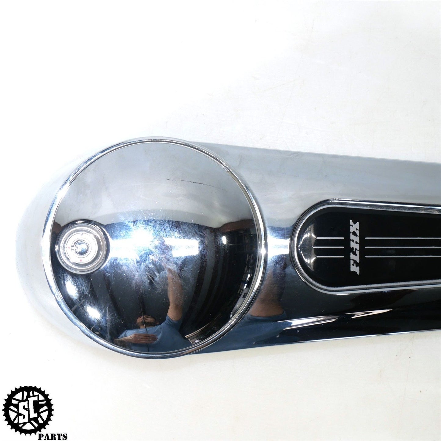 2008 HARLEY DAVIDSON STREET GLIDE GAS TANK CONSOLE COVER CHROME 69214-08 HD57