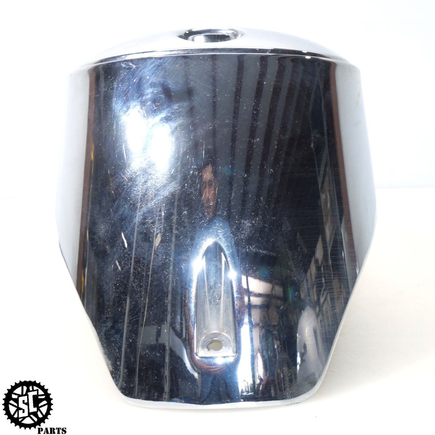 2008 HARLEY DAVIDSON STREET GLIDE GAS TANK CONSOLE COVER CHROME 69214-08 HD57