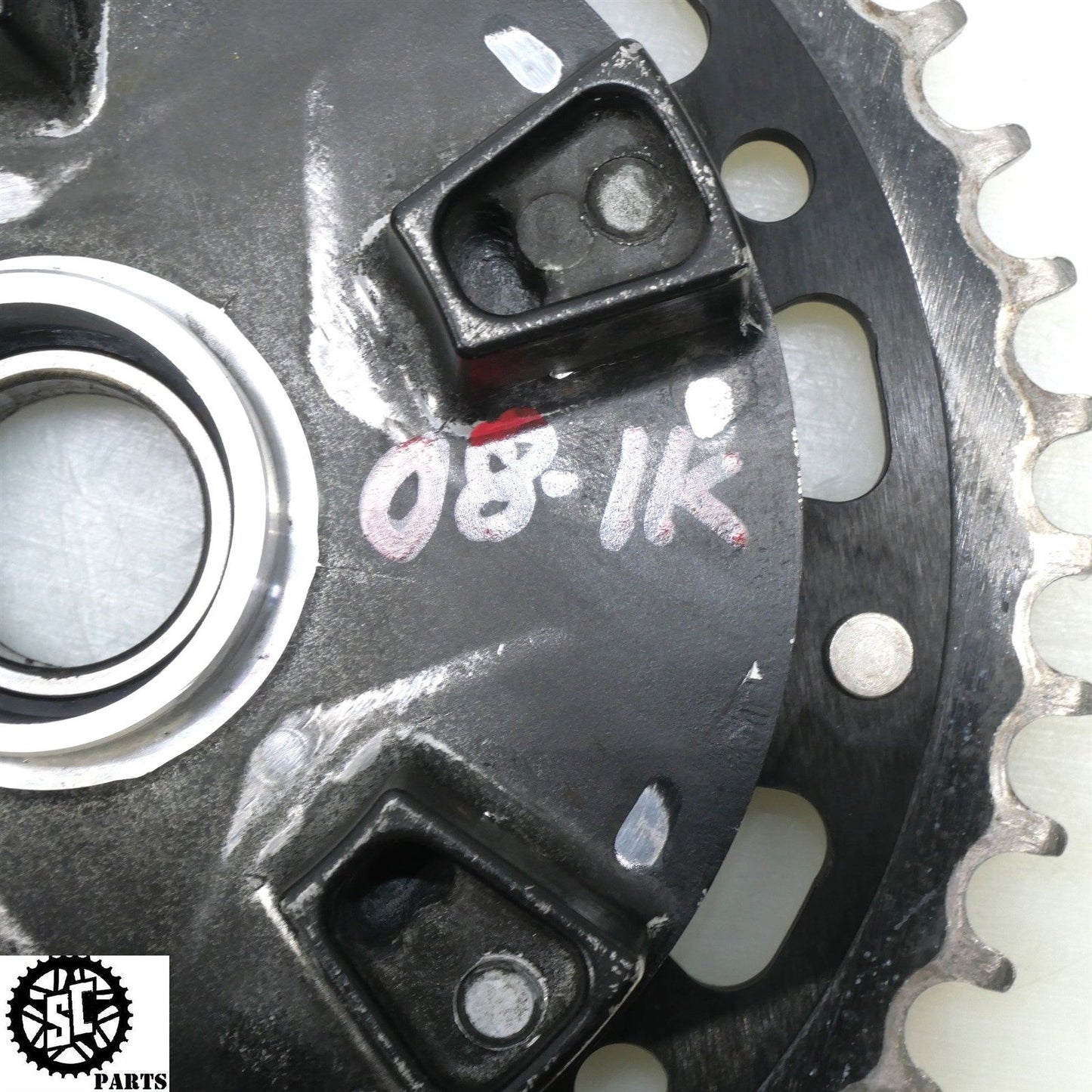 07-08 SUZUKI GSXR 1000 REAR HUB SUPERSPROX SPROCKET DRIVEN NUTS 520 45T S52
