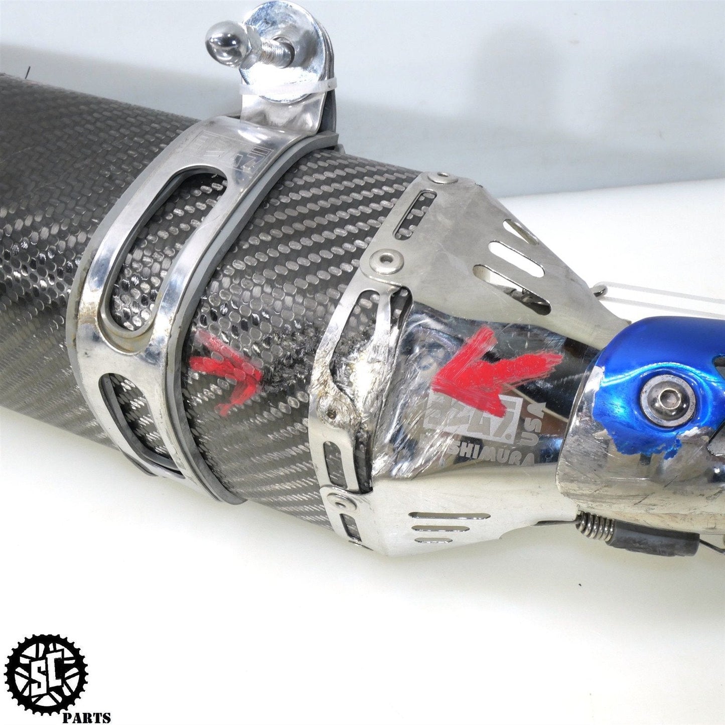 07-08 SUZUKI GSXR 1000 YOSHIMURA FULL EXHAUST PIPE SLIP ON S52