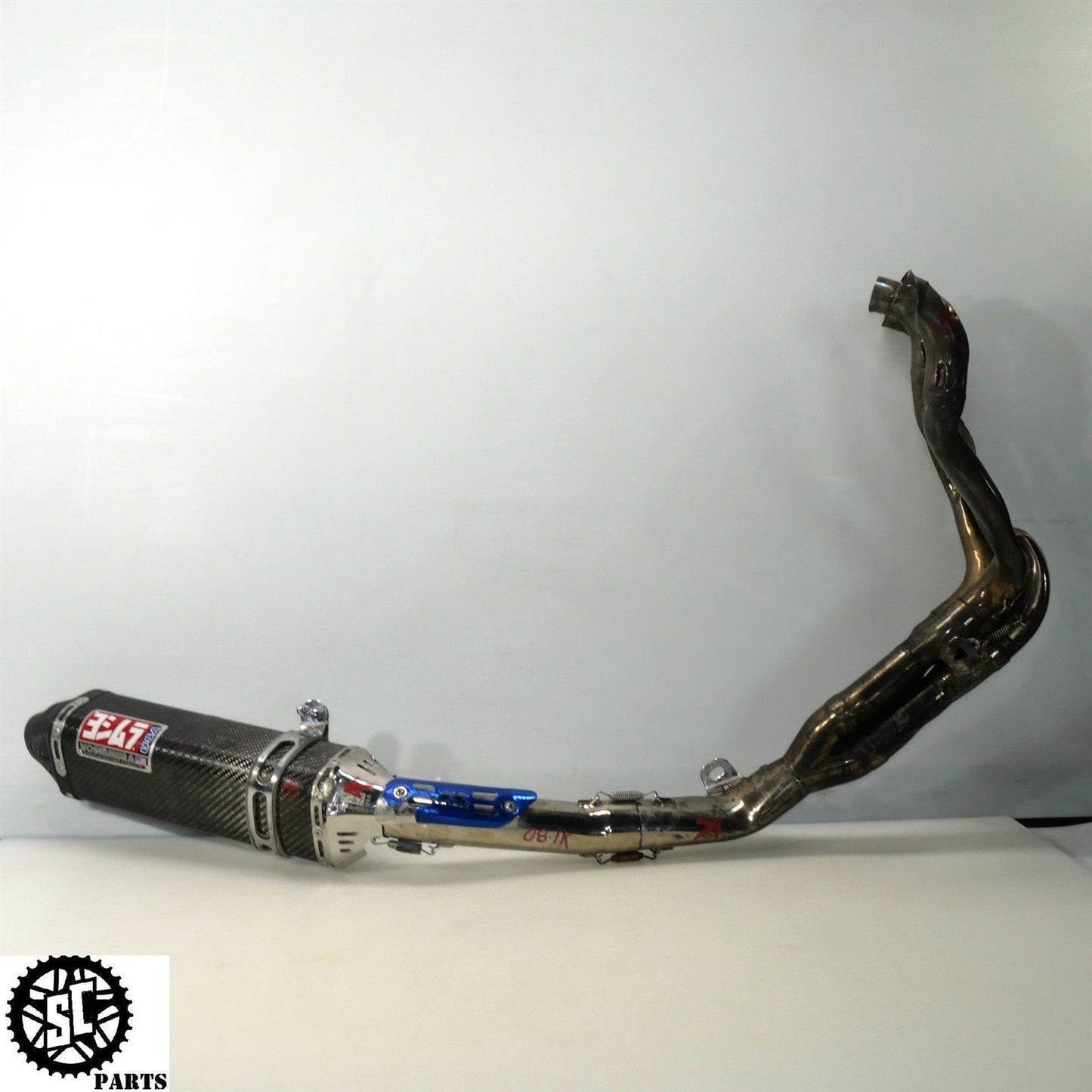 07-08 SUZUKI GSXR 1000 YOSHIMURA FULL EXHAUST PIPE SLIP ON S52