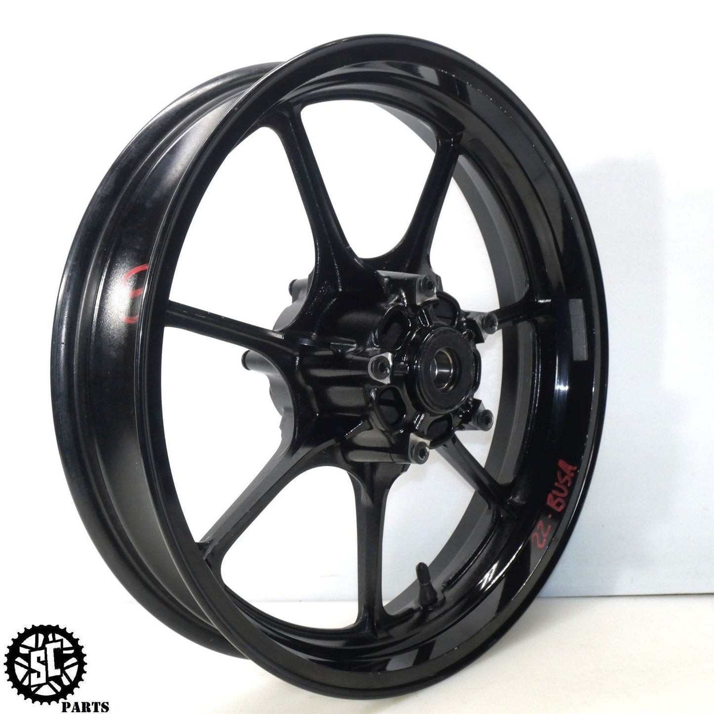 2022 22-24 SUZUKI HAYABUSA FRONT WHEEL RIM STRAIGHT 54111-10L00-019 S16