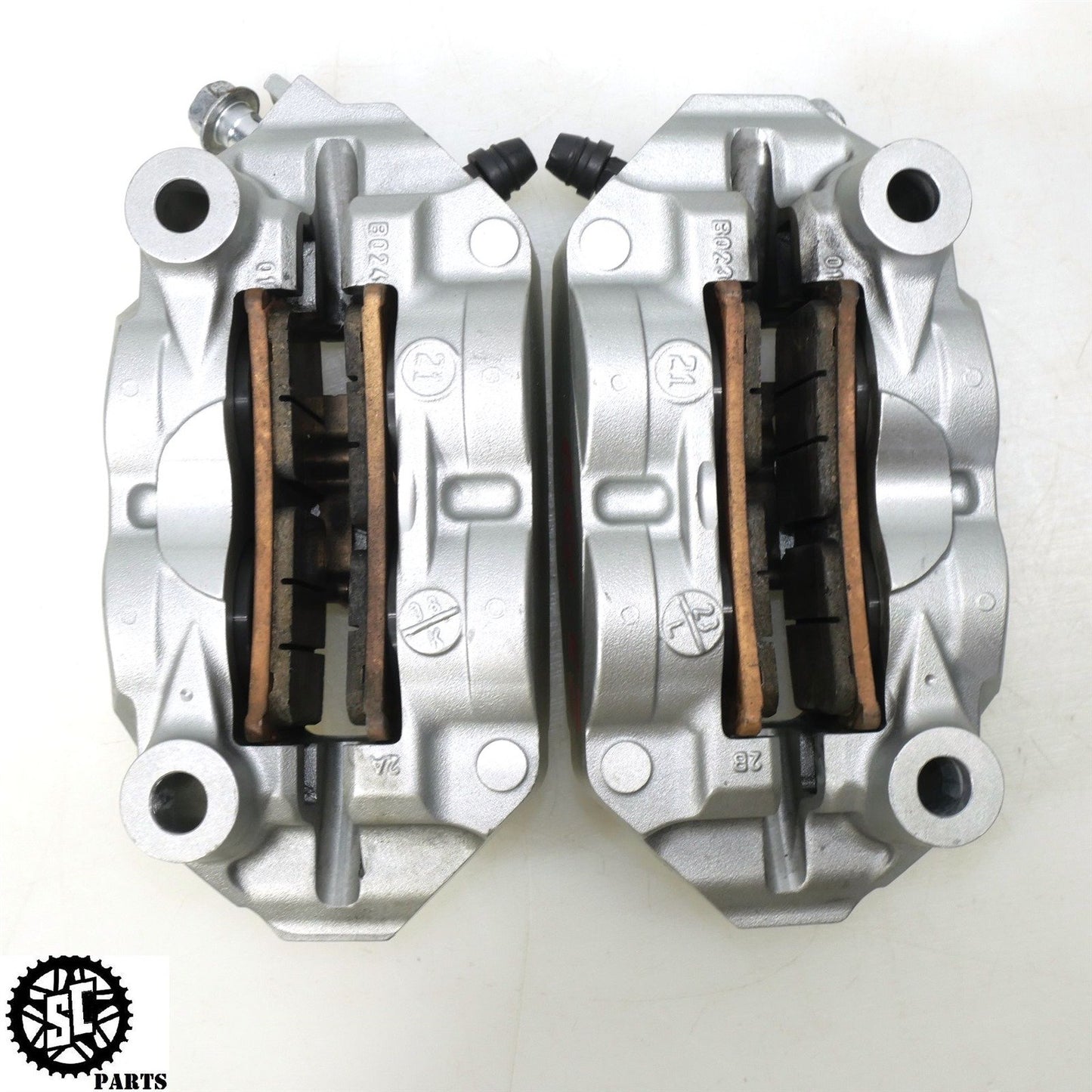 2023 11-24 SUZUKI GSXR 600 750 1000 BREMBO FRONT BRAKE CALIPERS S17