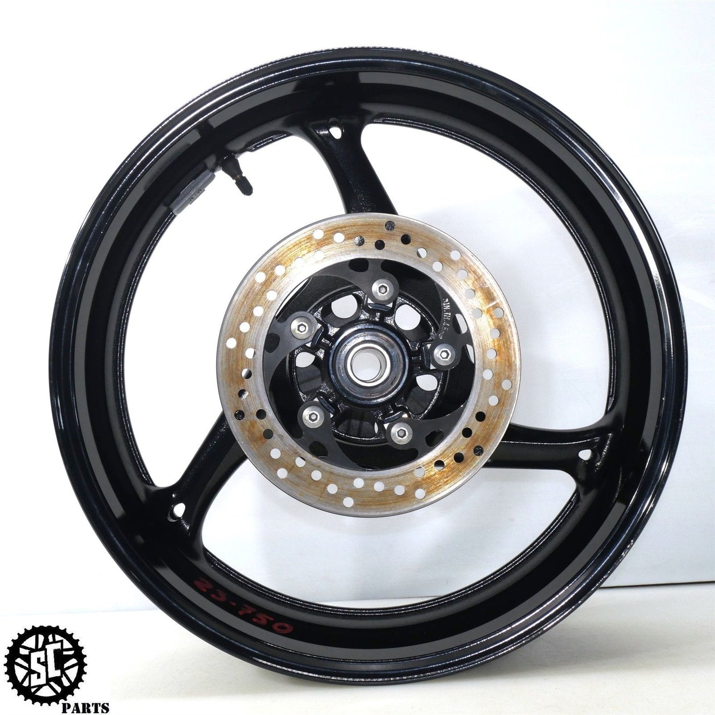 2023 11-24 SUZUKI GSXR 600 750 REAR WHEEL RIM STRAIGHT S17