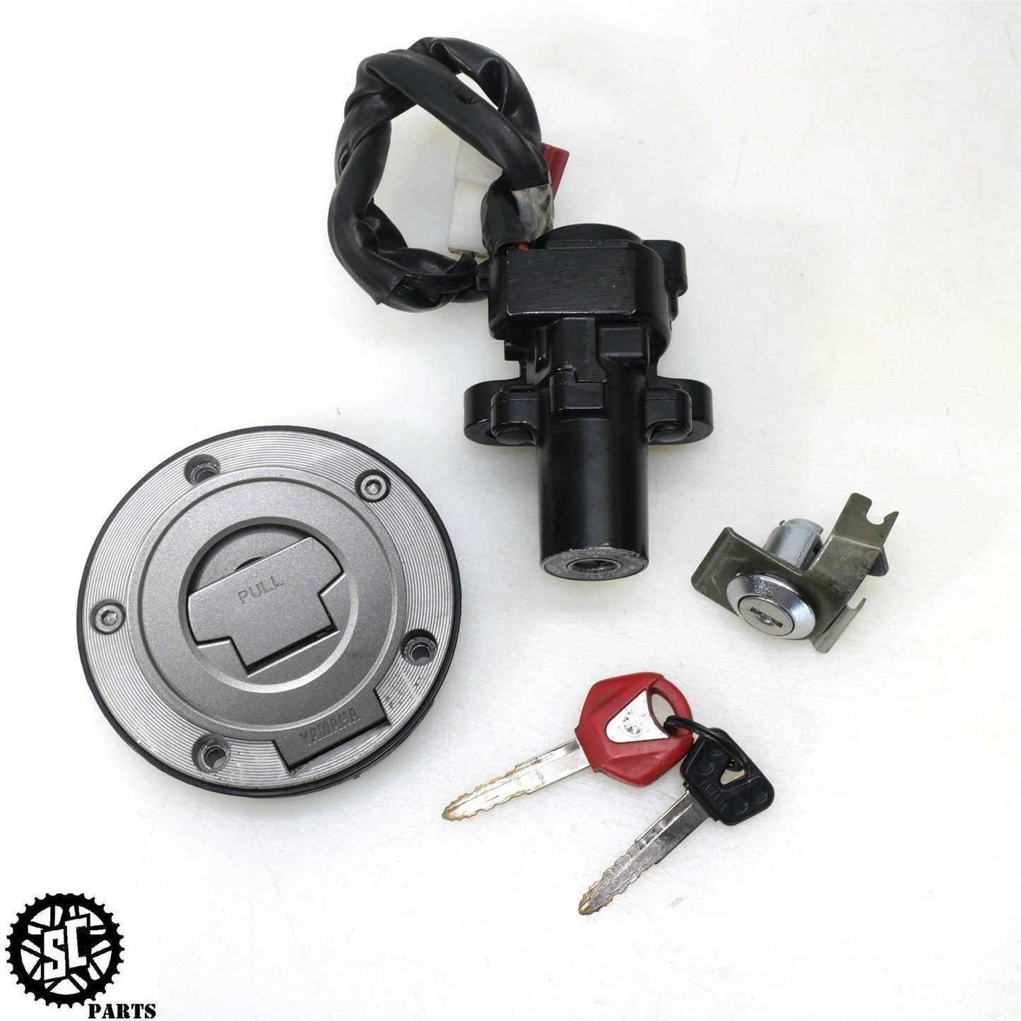 2007-2008 YAMAHA YZF R1 LOCK SET IGNITION SWITCH KEY Y22
