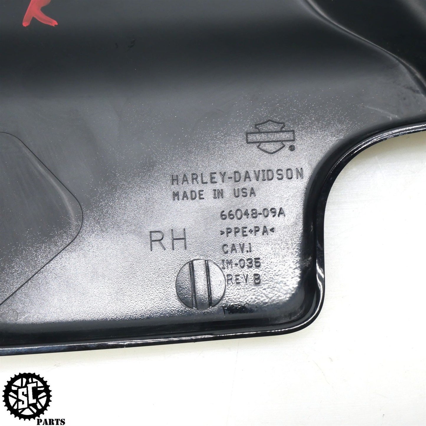 2022 HARLEY DAVIDSON ULTRA LIMITED FRAME SIDE COVER FAIRING BLACK HD36