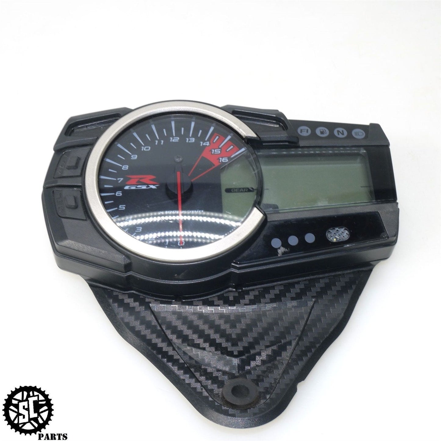 2018 SUZUKI GSXR 750 SPEEDOMETER GAUGE CLUSTER 20K 341-15J0 S76