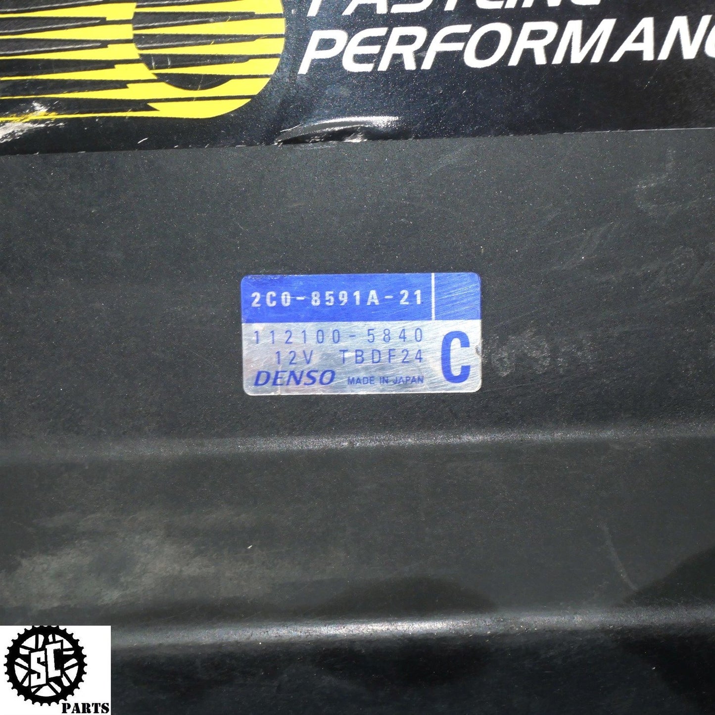 2007 06 07 YAMAHA YZF R6 ECU COMPUTER ECM MODULE 2C0-8591A-21-00 Y25