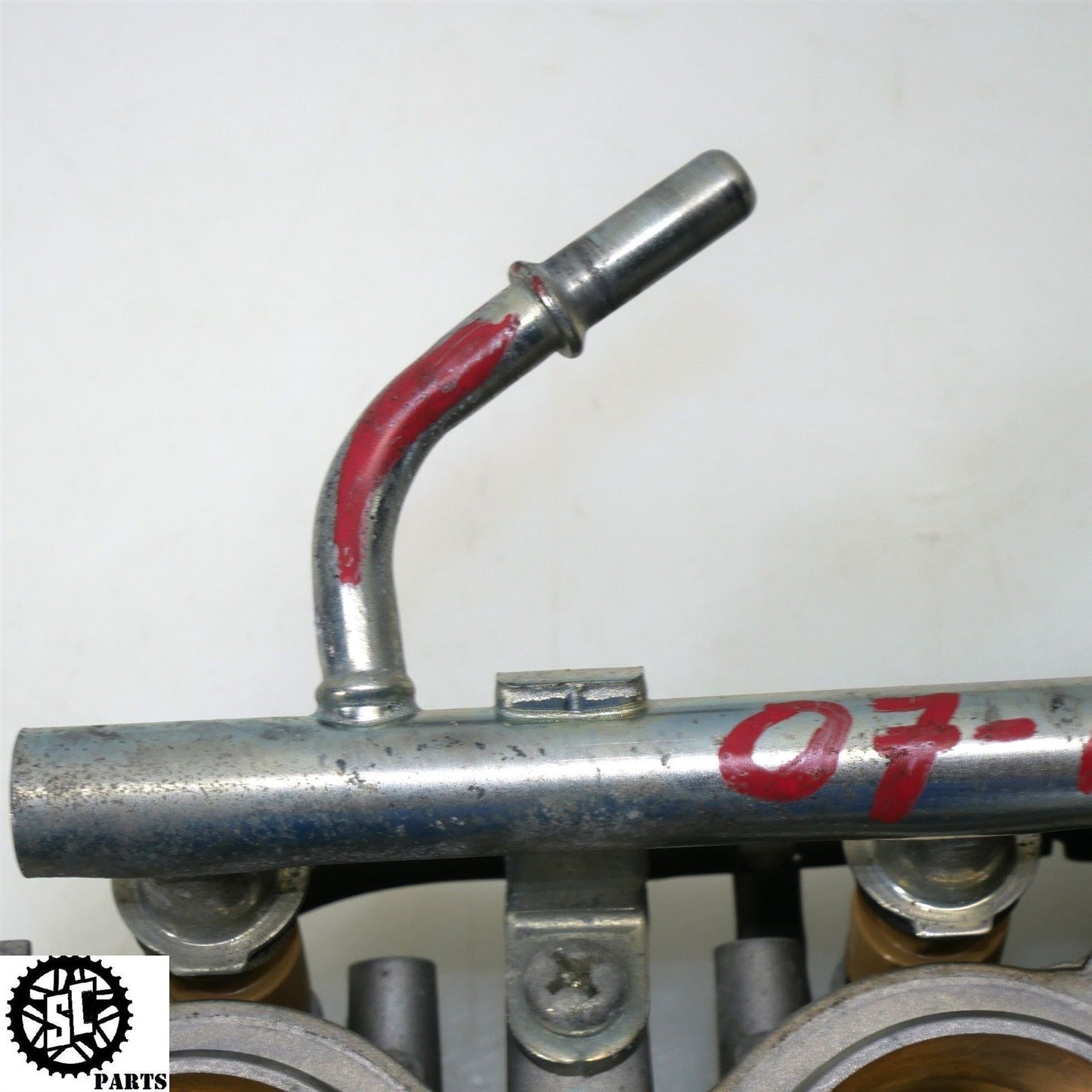 2007 06 07 YAMAHA YZF R6 THROTTLE BODY FUEL INJECTORS Y25