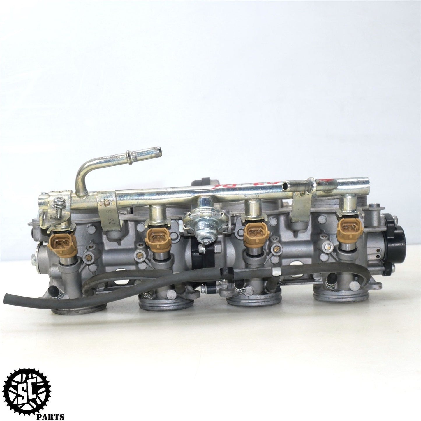 2007 06 07 YAMAHA YZF R6 THROTTLE BODY FUEL INJECTORS Y25