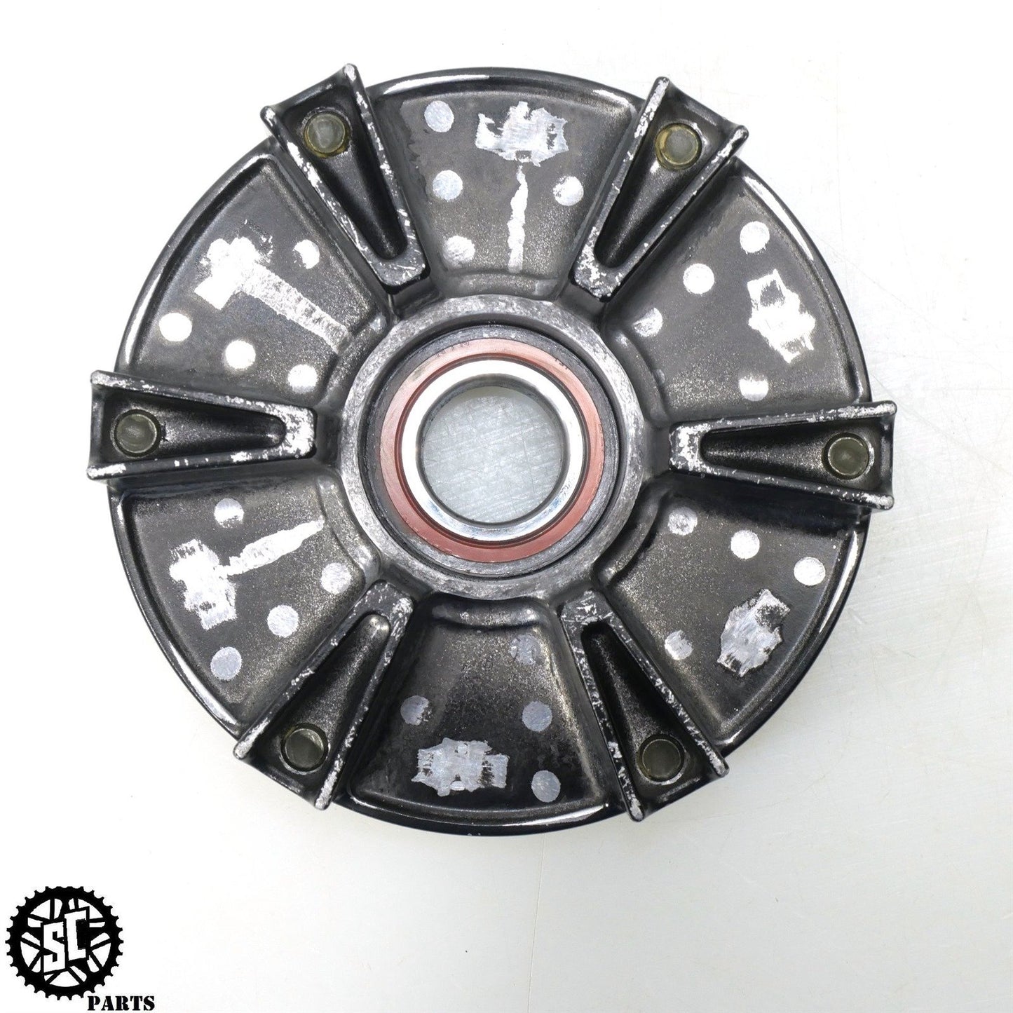 2007 06 07 YAMAHA YZF R6 REAR SPROCKET HUB Y25