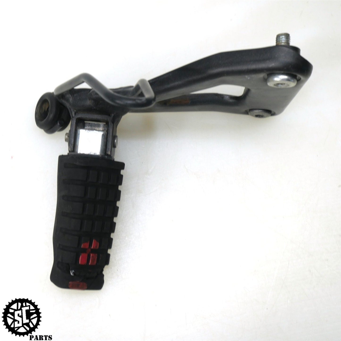 2012 KAWASAKI KLR 650 KL LEFT RIGHT REAR PASSENGER FOOT PEG K50