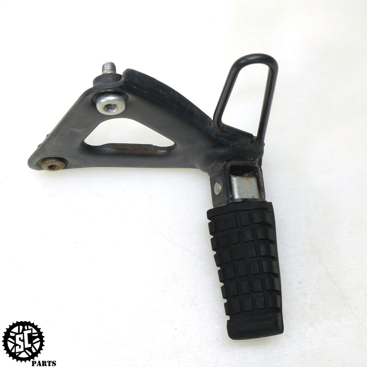 2012 KAWASAKI KLR 650 KL LEFT RIGHT REAR PASSENGER FOOT PEG K50