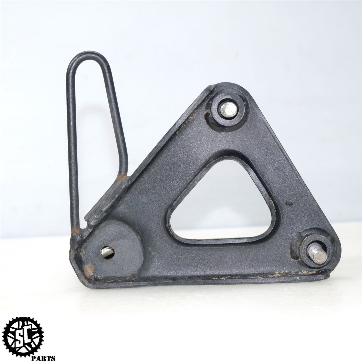 2012 KAWASAKI KLR 650 KL LEFT RIGHT REAR PASSENGER FOOT PEG K50