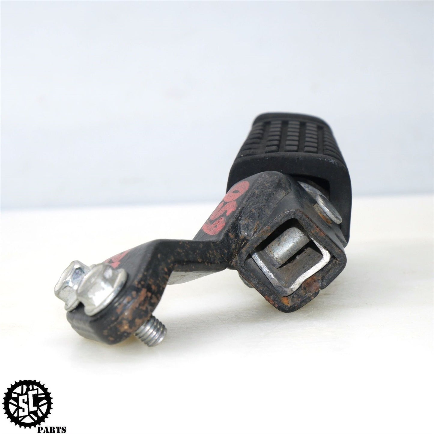 2012 KAWASAKI KLR 650 KL LEFT RIGHT REARSET FRONT FOOT PEG BRACKET K50