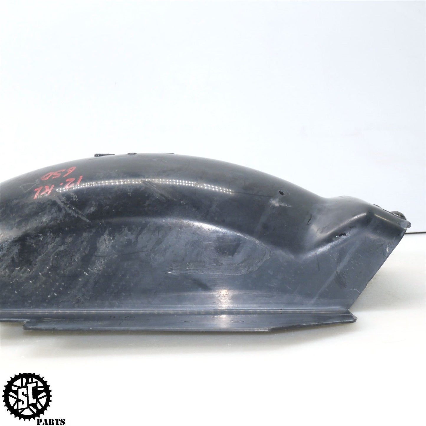 2012 KAWASAKI KLR 650 KL REAR UNDERTAIL FAIRING MUD GUARD 35023-0178 K50