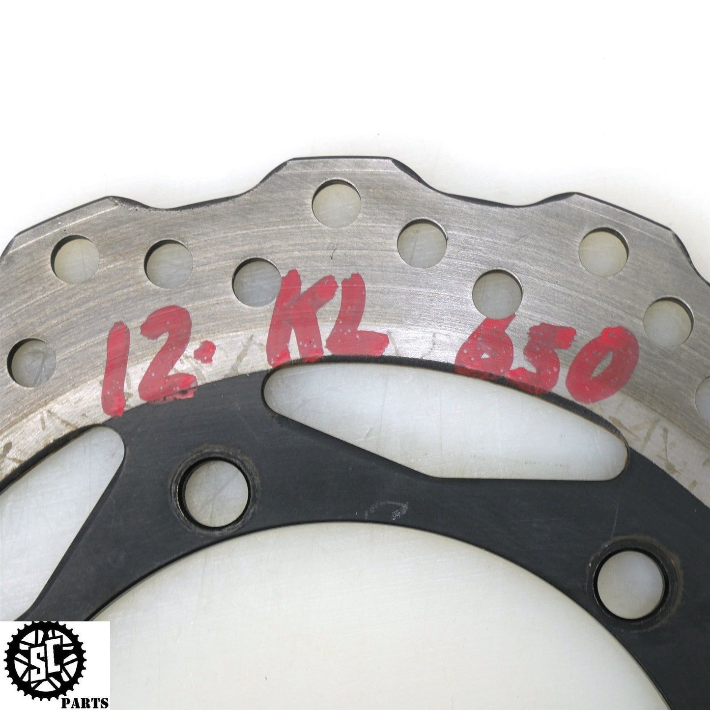 2012 KAWASAKI KLR 650 KL REAR BRAKE ROTOR DISC 41080-0100-11H K50