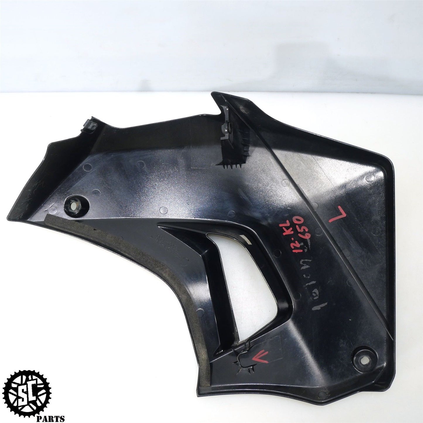 2012 KAWASAKI KLR 650 KL LEFT SIDE FAIRING 49089-0056 K50