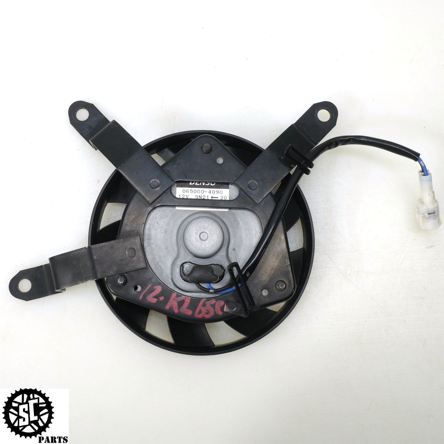 2012 KAWASAKI KLR 650 KL RADIATOR COOLING FAN 59502-0583 K50