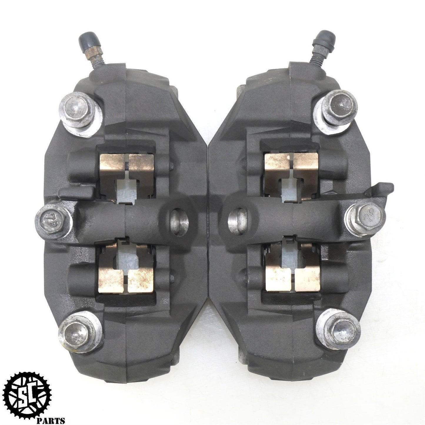 2007 SUZUKI GSXR 600 FRONT BRAKE CALIPERS S44