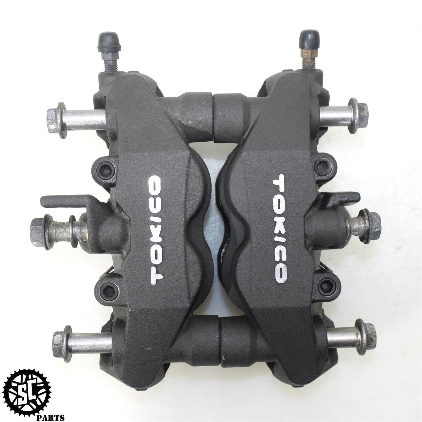 2007 SUZUKI GSXR 600 FRONT BRAKE CALIPERS S44