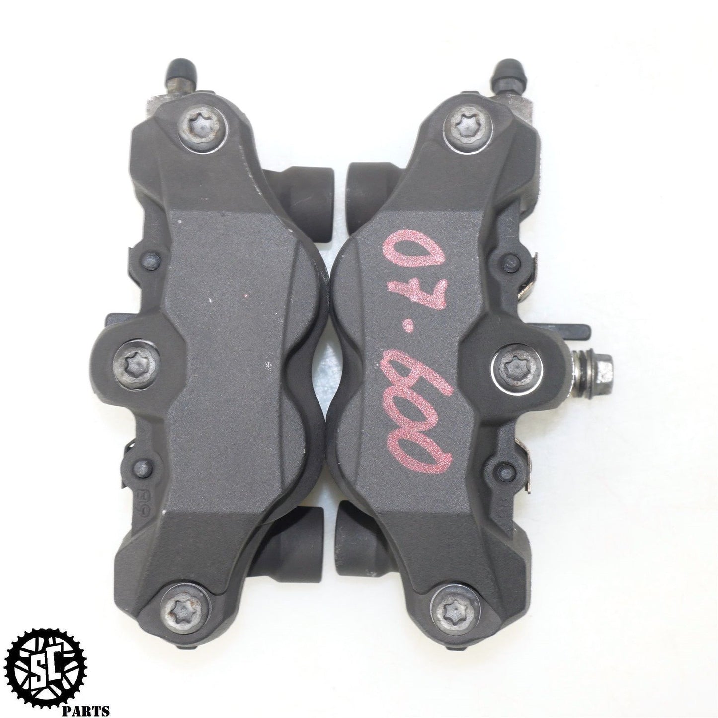 2007 SUZUKI GSXR 600 FRONT BRAKE CALIPERS S44