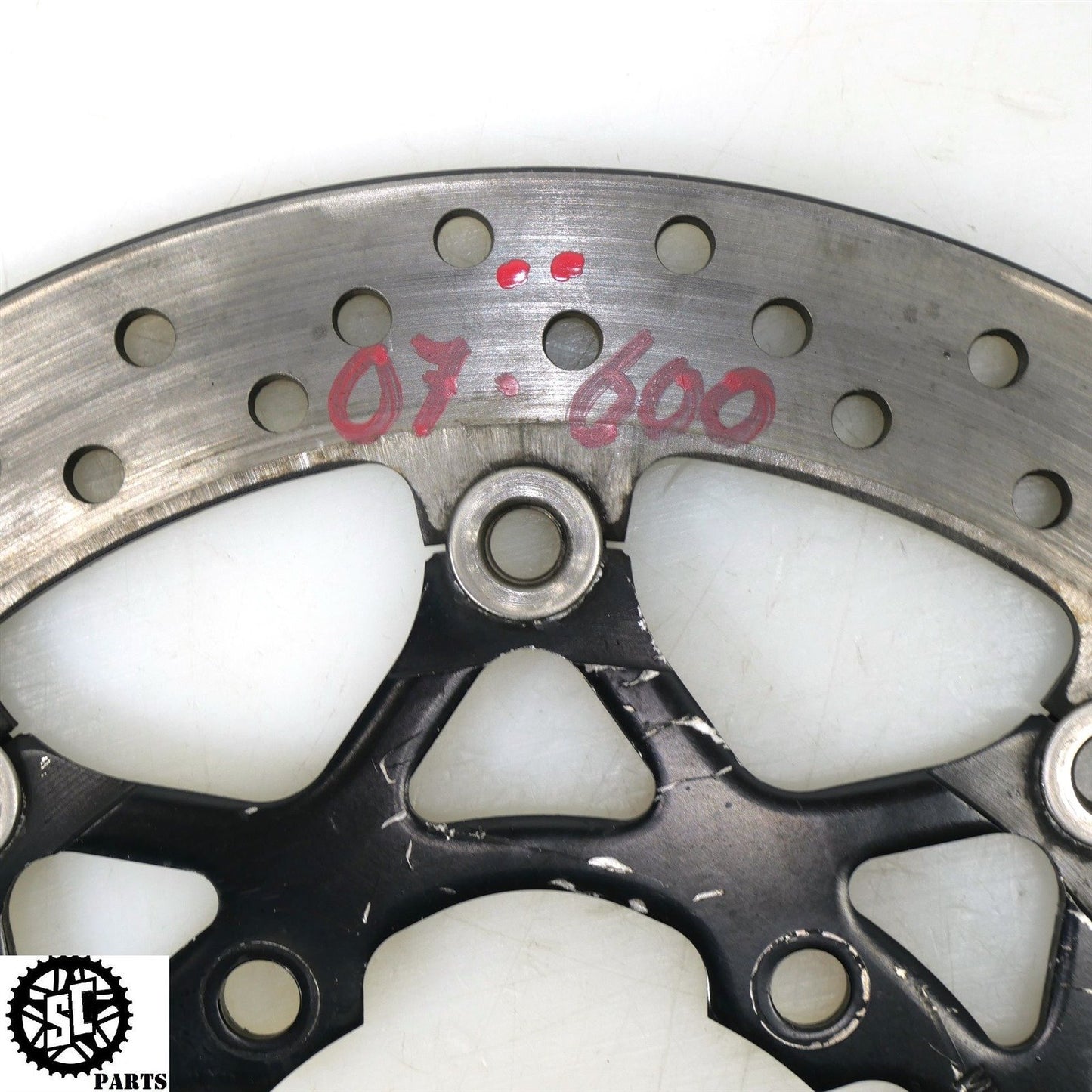2007 SUZUKI GSXR 600 FRONT BRAKE ROTORS S44
