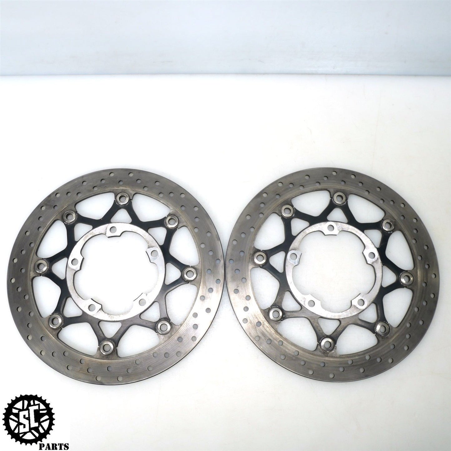 2007 SUZUKI GSXR 600 FRONT BRAKE ROTORS S44