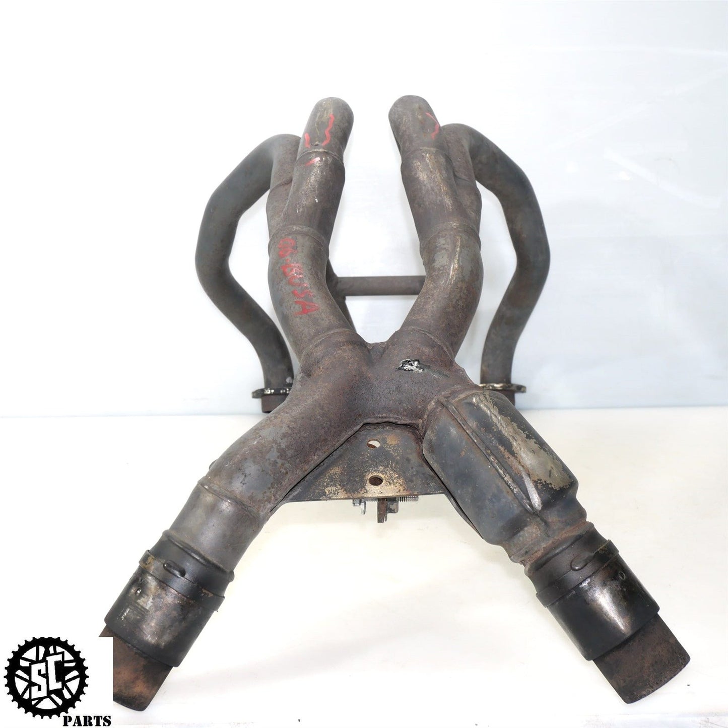 2001-2007 SUZUKI HAYABUSA EXHAUST HEADER PIPE S28