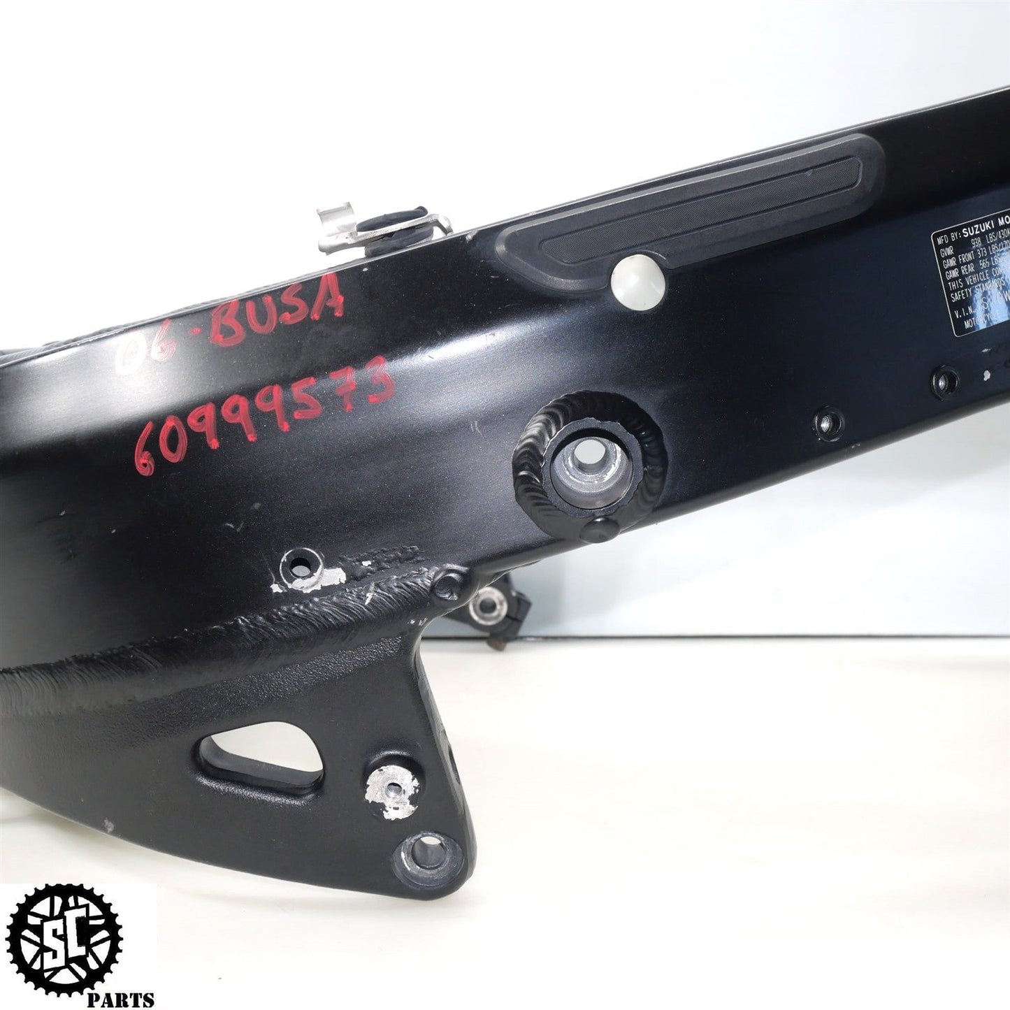 2001-2007 SUZUKI HAYABUSA FRAME CHASSIS *S* S28