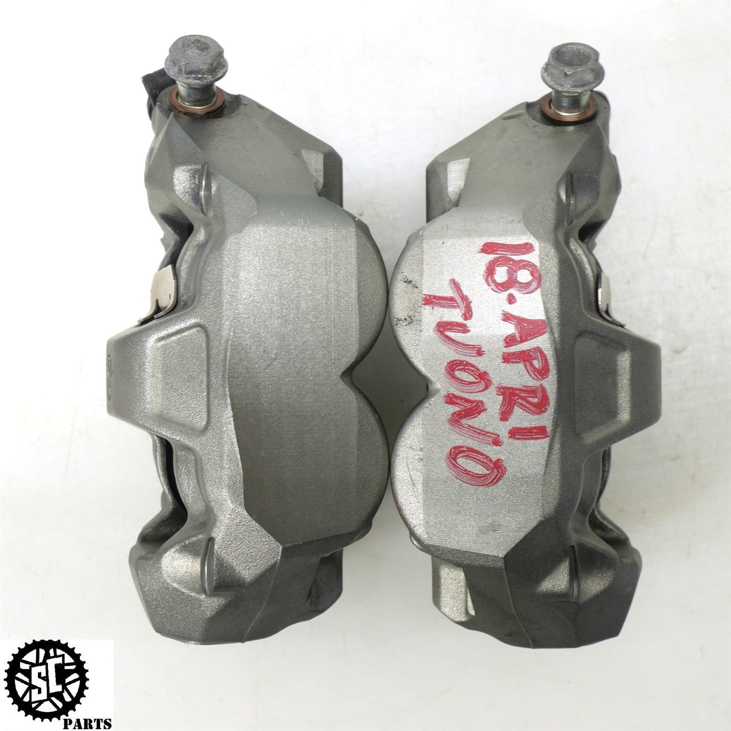 2018 APRILIA TUONO V4 1100 FRONT BRAKE CALIPERS 2B008010 2B008011 A09